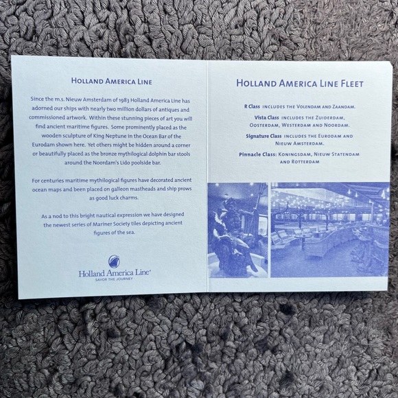 NEW w/ COA’s Holland America Line Coasters - Picture 11 of 11